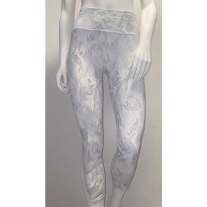 White Lululemon Active Leggings